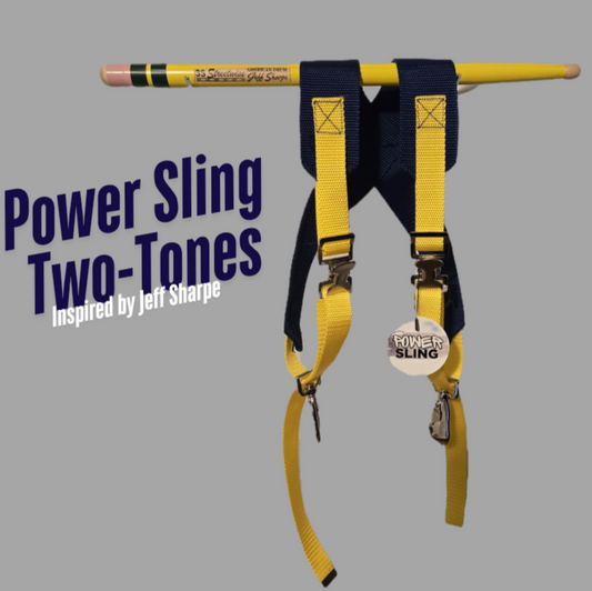 Two-Toned Power Sling inspired by Jeffrey Sharpe.