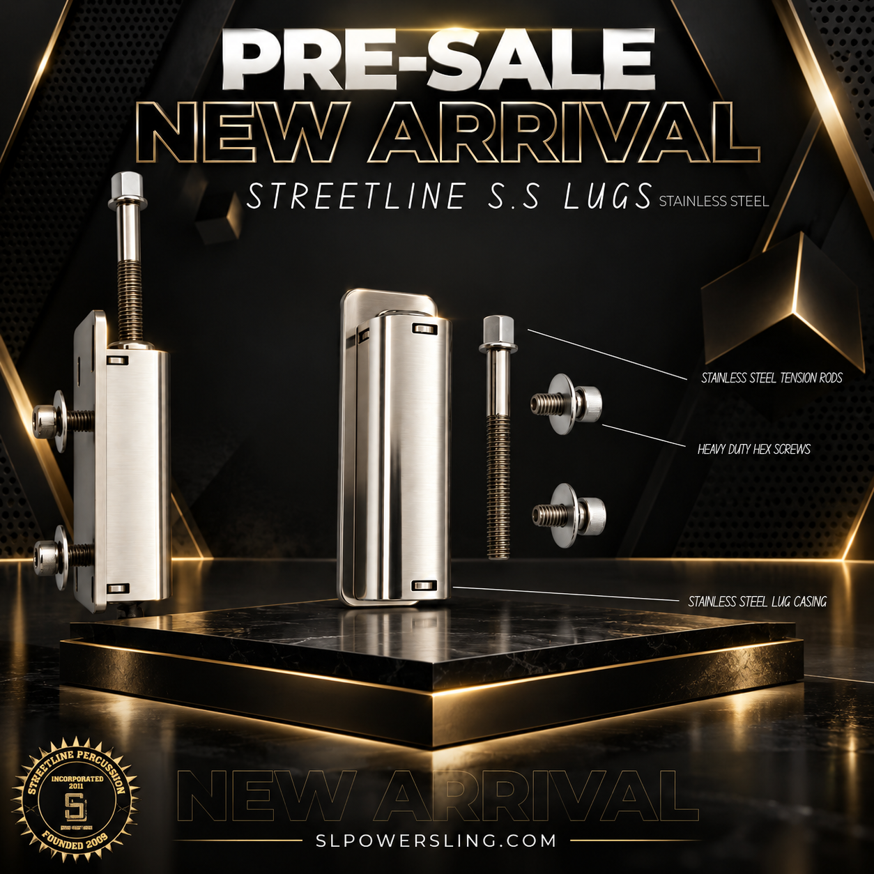 S.S Lugs (Pre-Sale Only)